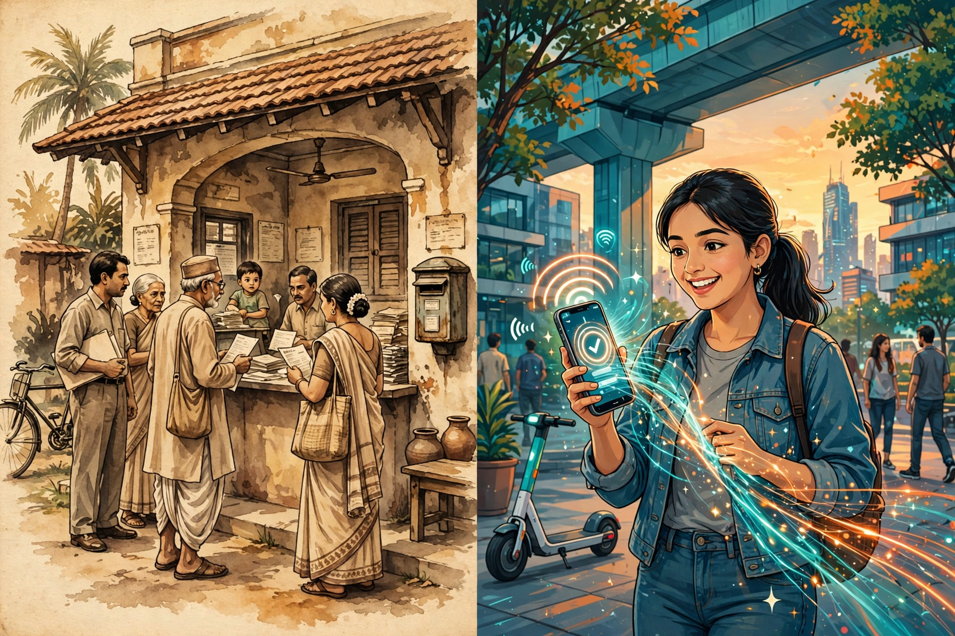 Before Apps: How NRIs Sent Money Home in the 1990s
