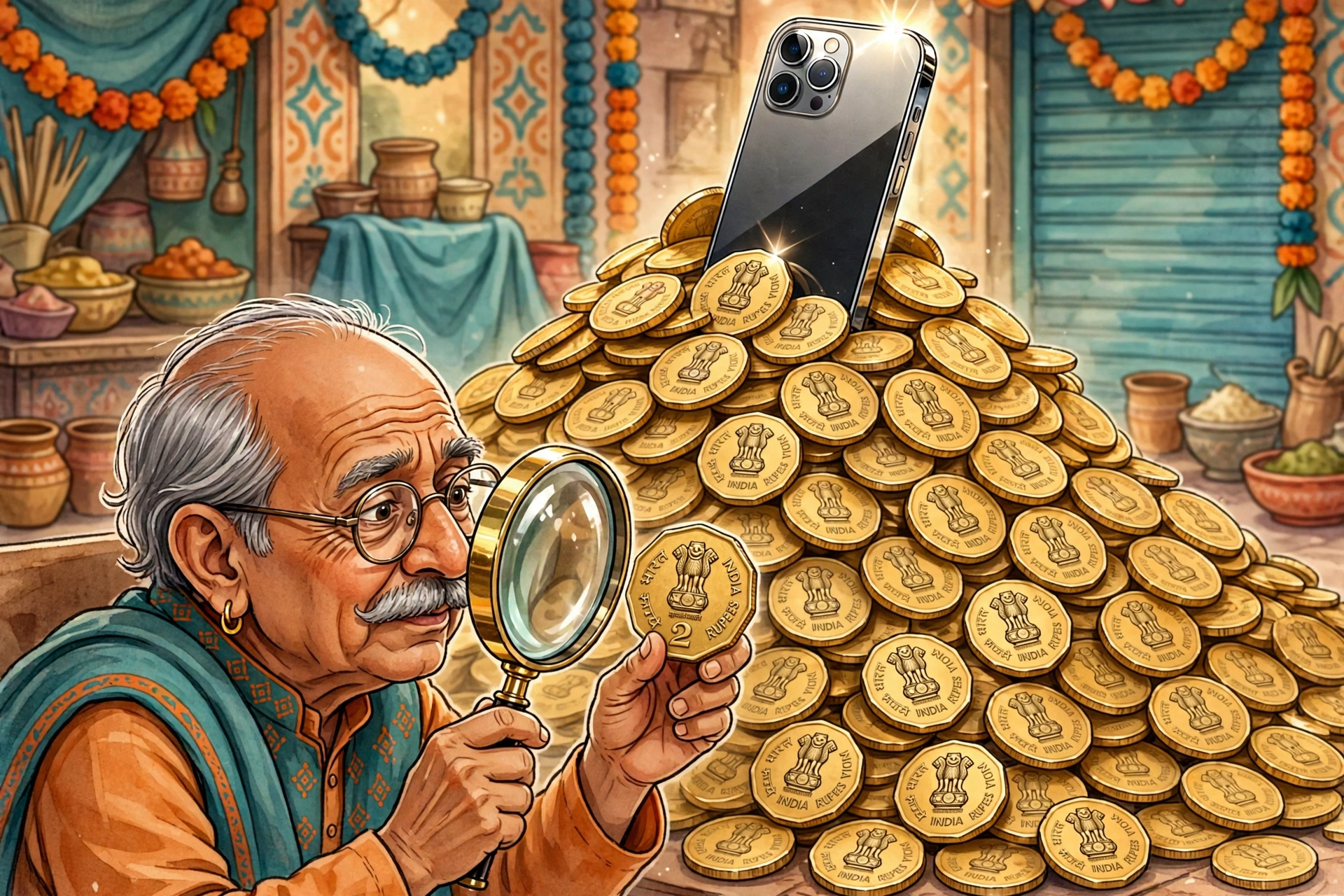 The ₹2 Coin That Bought an iPhone: What Indian Comedy Tells Us About Money