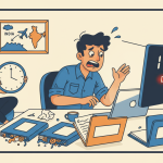 The Daily Rupee satire illustration: Engineer Files Taxes at 11:48 PM on Extension Deadline, Blames Folder Named 'Final_Final_v3'
