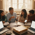 The Daily Rupee satire illustration: Family Ends Wedding Budget Dispute by Pricing Everything in Dirhams, Nobody Sure Why